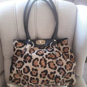 Paolo Masi Leopard Print Shoulder Bag